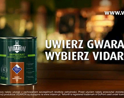 Druga odsłona kampanii reklamowej VIDARON