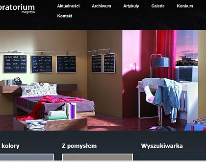 Ruszył odświeżony serwis internetowy magazynu Dekoratorium